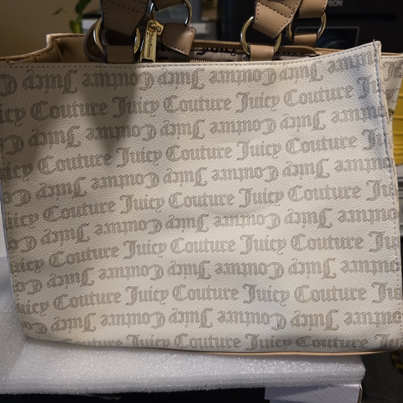 Juicy Couture Pink and Cream Women's Bag - Picture 3 of 7